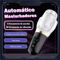 Masturbador Chupador Automático para Hombres Bomba para el Pene con 5 Succión y 10 Vibraciones, Acariciador Masculino Resistente al Agua, Juguetes Sexuales para Adultos - details 1