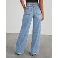 2025 nuevos pantalones anchos de mezclilla para mujer - details 4