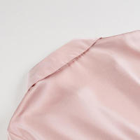 Elegante Vestido de Oficina Mini A-line Cuello de Gola Sólida para Mujeres Primavera 2025 - details 10