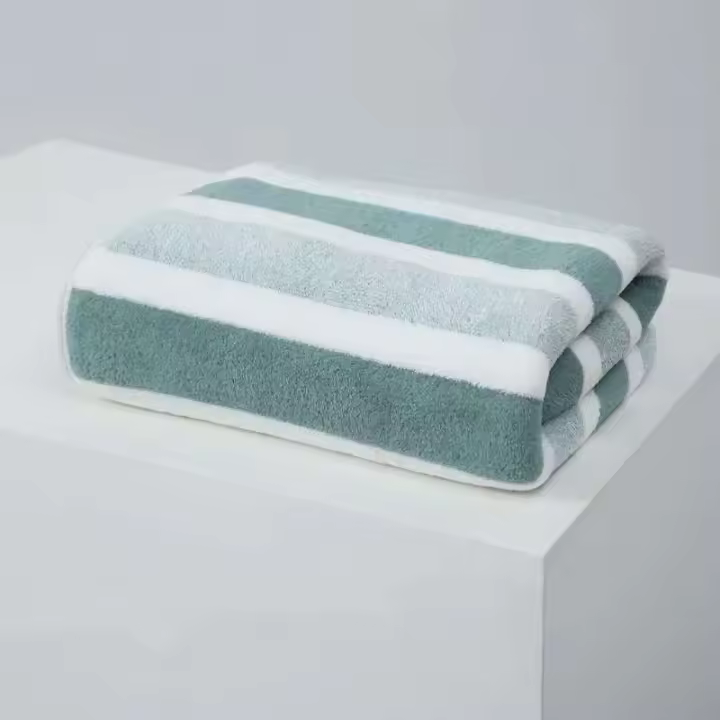 Nueva casa suave para hombres y mujeres, toallas de baño cómodas de algodón grueso absorbentes de secado rápido para ducha - 1