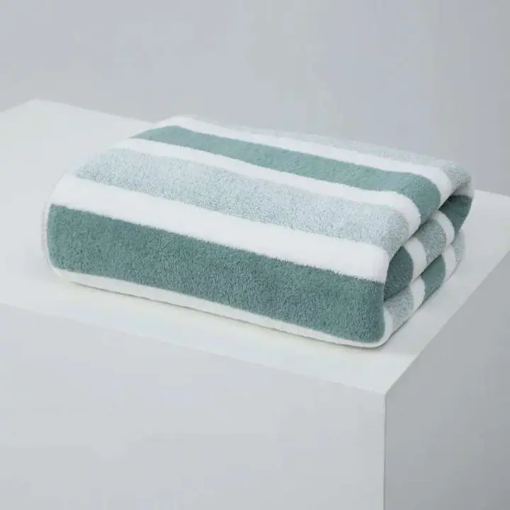 Nueva casa suave para hombres y mujeres, toallas de baño cómodas de algodón grueso absorbentes de secado rápido para ducha - 1