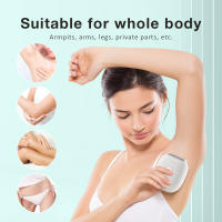 Máquina de depilación corporal para mujeres, afeitadora de axila, área íntima, recortadora de vello de piernas, depiladora, cuchilla tres en uno, axilas, maquinilla de afeitar, Bikini - details 3