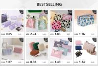 Bolsa de maquillaje transparente de PVC ral para mujer y niña, estuche impermeable con cremallera, bolsas de aseo de viaje, bolso - details 0