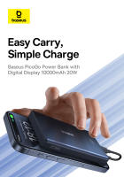 Baseus PD20W Carga Rápida Batería de Litio-Ion de 10000mAh con Pantalla Digital - details 0