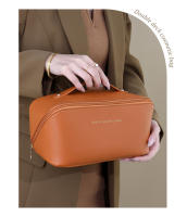 Bolsa de cosméticos de gran capacidad para mujer, bolsa de aseo impermeable, almacenamiento de maquillaje, conjunto organizador de viaje portátil - details 1