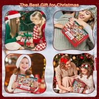 Calendario de Adviento 2024 de Navidad, , Rompecabezas de 1008 Piezas, Regalos de Navidad para niños, Adolescentes y Adultos - details 6
