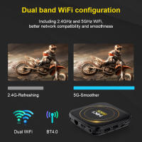 Android 12.0 TV Box HK1 RBOX H8S 6K Ultra HD Wifi 2.4G/5G 2GB/4GB/64GB de Almacenamiento - details 3