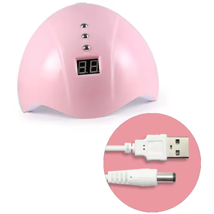 Lámpara LED UV para secado de uñas, secador de esmalte de Gel para manicura, de alta potencia, con Sensor inteligente y pantalla táctil, 12W/36W/48W/90W - 1