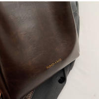 Bolso de hombro de cuero PU de gran capacidad para mujer, bolsos de mano de diseñador, tendencia de moda, invierno, 2023 - details 8