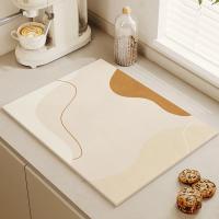 Estera de Secado de Vajilla Estera Suave Antideslizante, Súper Absorbente, Resistente al Desgaste - details 1