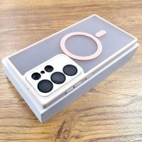 Funda Mate de lujo para Samsung Galaxy S25 S24 23 S22 Ultra Plus S23Ultra S24Ultra, cubiertas de cámara de vidrio para carga inalámbrica Magsafe - details 16