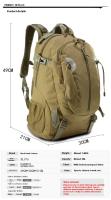 Mochilas Militares Tácticas 30L Mochila de asalto del ejército mochila de senderismo para Camping, Senderismo, etc. - details 1