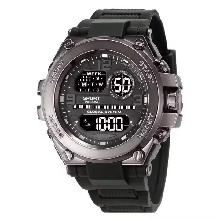 Reloj Deportivo de Lujo para Hombres YIKAZE Funcional Multifuncional Militar - 1