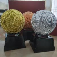Trofeo pequeño de juego de baloncesto, oro, plata, cobre, 14cm, decoración conmemorativa de baloncesto, grabado gratis - details 0