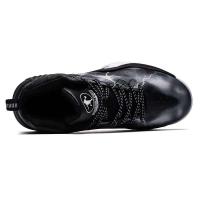 Zapatillas de baloncesto y correr para hombre, deportivas al aire libre, antideslizantes, resistentes al desgaste, de caña alta - details 10