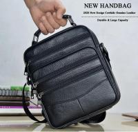 Bolsos de mensajero de moda novedosa para hombre, bolsos de cuero auténtico para hombre, bolso cruzado de marca de lujo para hombre, bolso de hombro para Mini Pad para niño - details 0