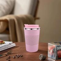 Taza de Café Roja de 380mL Termo de Acero Inoxidable 304 Portátil Antibacteriano para Coche - details 23