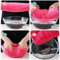 Toalla de salón de belleza de secado rápido, absorbente de baño de microfibra gruesa grande de 180x200cm, deportes multifuncionales para natación - details 5