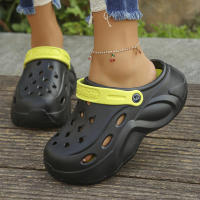 Sandalias de Suela Gruesa para Mujer 2024 Zapatos de Jardín de Plataforma EVA con Antideslizantes para Playa - details 13