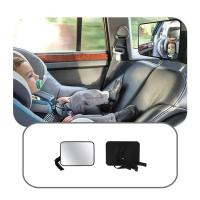 Espejo de Seguridad para Coche de Asiento Trasero Ajustable y Ancho Monitor de Bebé/Niño - details 1