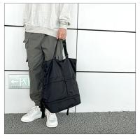 Mochila de gran capacidad Unisex, bolso deportivo impermeable de nailon, mochilas escolares de tendencia, bolso de viaje de ocio portátil - details 29