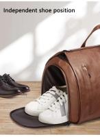 Equipaje al aire libre del cuero de la PU, bolso del equipaje de los hombres determinados del negocio, bolso del viaje - details 2