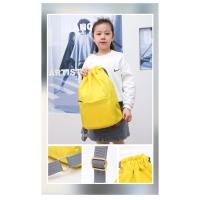 Mochila Impermeable Plegable con Cordón Ligera, Sencilla, Para Exteriores, Camping, Playa, Natación, Bolsas Deportivas Duraderas de Nylon para Yoga - details 22