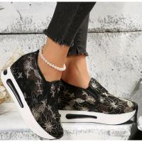 zapatos sin cordones para mujer zapatos casuales con tacón de cuña - details 4