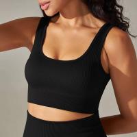 Sujetadores deportivos sin costuras para mujer, ropa interior a prueba de golpes para correr en el gimnasio, top corto, sujetador de yoga transpirable - details 5
