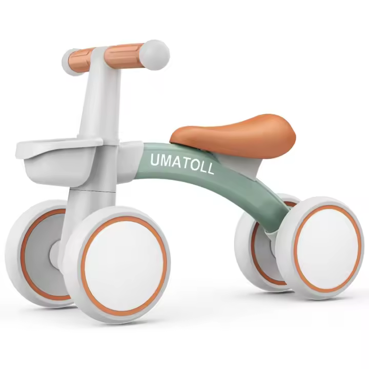 Bicicleta sin Pedales para niños a partir de 1 año de equilibrio, Juguetes Bebés de 12 a 24 meses, Bici Bebe con Canasta, Primera Bicicleta para Niños y Niñas como Regalo Cumpleaños - 1
