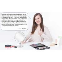 CLSEVXY Espejo de maquillaje de tocador con soporte, aumento 1X/15X, espejo de aumento giratorio 360 ​ ​ Portátil de doble cara de 6,25 pulgadas - details 2