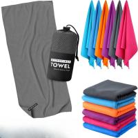 Set de Toallas de Secado Rápido de Microfibra Ligero, 3 Tamaños, Perfecto para Acampar, Playa, Gimnasio, Senderismo, Deportes Paquete de 3 - details 0