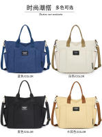 Toth de gran capacidad multibolsillo de mano bolsa de lona simple de ocio estudiante hombro cross-body clase bolsa de ordenador - details 3