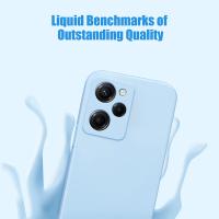 Funda protectora de silicona líquida para Xiaomi POCO F5 X5 X3 M3 M4 X4 Pro NFC F3 F4 GT, accesorios de protección de cubierta trasera de teléfono suave - details 4