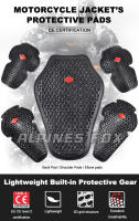 Protector de Hombro y Codo de Motocicleta Unisex Inserto de Chaqueta de Moto Suave - details 0