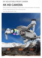 2025 nuevo E88Pro RC Drone 4K profesional con cámara HD gran angular 1080P helicóptero plegable WIFI FPV altura mantener juguete de regalo - details 6