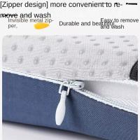 Cojín antideslizante para asiento de hemorroides, cojín ergonómico para asiento de coche, cómodo y transpirable, para sentarse durante mucho tiempo y sedentario - details 1