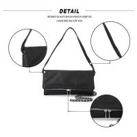 Mochila de Lujo Leten Diseño Simple de Cruzado con Cuero PU Bolso de Viaje para Mujer de Alta Gama - details 3