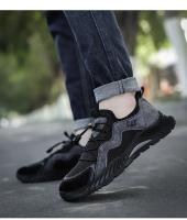 Zapatillas de Moda para Hombres al Aire Libre Zapatos Deportivos Transpirables Antideslizantes de Malla de Verano Calzado Casual de Marrón - details 16