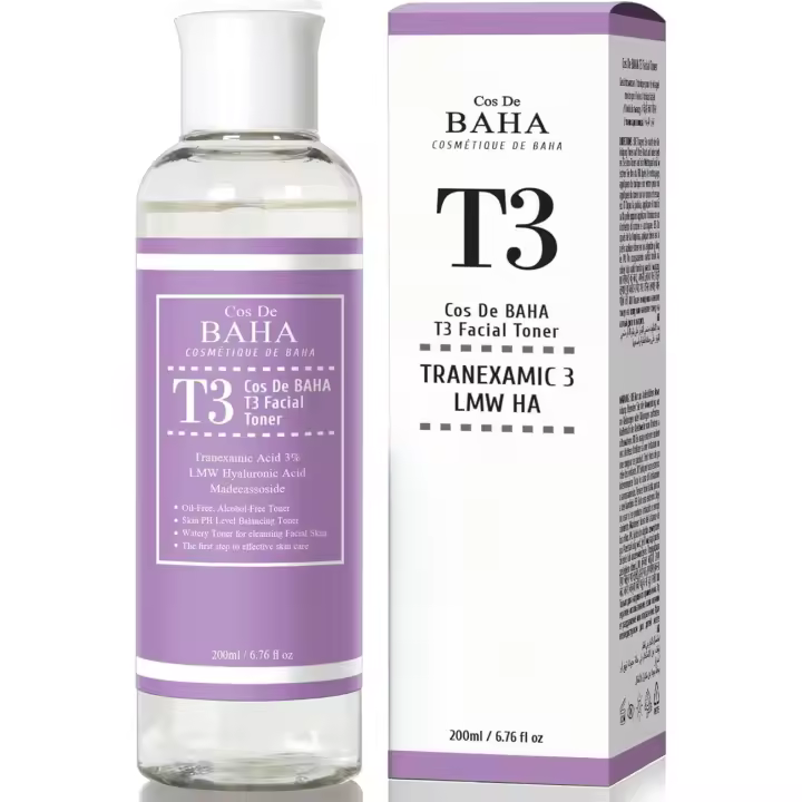 Hot Tranexamic 3% Hydrating Tone formulado con ácido hialurónico y madecassoside: tónico facial sin alcohol para todo tipo de piel. - 1
