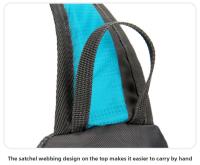 Bolso de hombro deportivo informal para hombre y mujer, bolsa de pecho multifuncional impermeable, correa ajustable, riñonera cruzada duradera - details 16