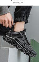 Zapatos para correr transpirables de plástico con goteo de malla baja a la moda para actividades al aire libre para parejas deportivas informales de primavera para hombre - details 19
