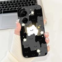 Funda de teléfono para Xiaomi Redmi 13C 4G 5G, cubierta trasera de silicona mate suave para Redmi 13 4G 13R 5G, estilo gótico, moda femenina - details 9