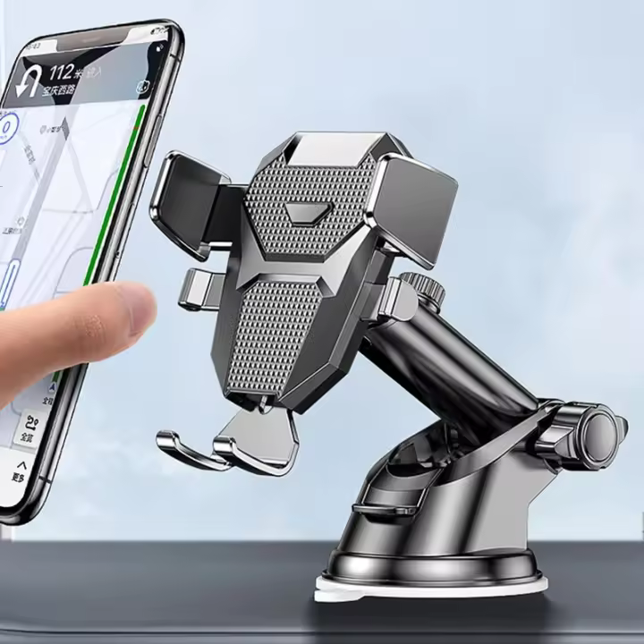 Soporte de teléfono móvil con ventosa para coche, accesorio de montaje con GPS para iPhone 14, 13, 12, 11 Pro, Xiaomi, Huawei y Samsung, 2025 - 1