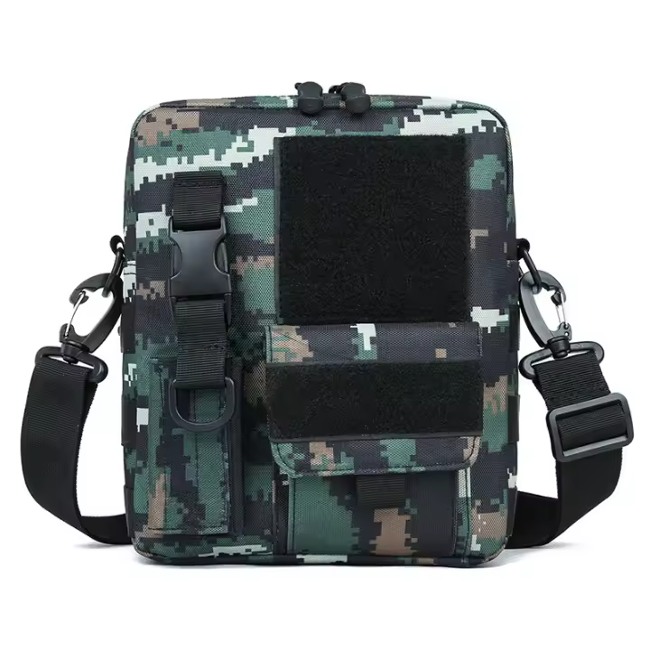 Bolso de Hombro Cruzado Táctico de Camuflaje Versión Vertical para Hombres y Mujeres - 1