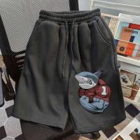 Pantalones Cortos de Tiburón de Alta Calidad de Algodón Puro Muslos Bien Desarrollados para Verano 2025 Adecuados para Playa Neutral - details 13