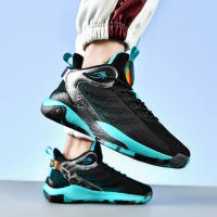 Zapatillas de baloncesto de gran tamaño para hombre, zapatos deportivos transpirables con superficie de malla absorbente antideslizante - details 9