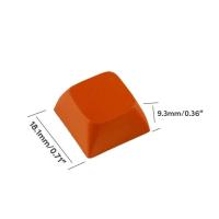 10PCs PBT Blank Keycaps forMX Switches nical Keyboard Installation 1U XDA2 - details 5