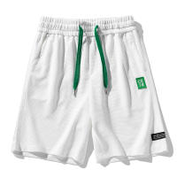Pantalones cortos informales transpirables para hombre, Shorts holgados de Color sólido para correr y baloncesto, 2024 - details 5