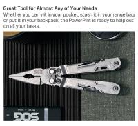 Alicates plegables multiherramienta PowerPint 18 en 1, Mini herramientas manuales EDC, tijeras de bolsillo, equipos de supervivencia para acampar al aire libre-PP1001 - details 4